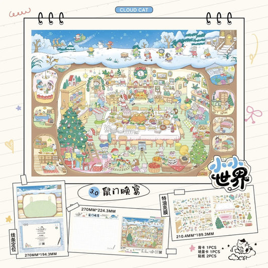 Vol. 3 Little World – Mouse Gate Banquet Little World – Autumn Countryside Little World – Dessert Mini Kingdom - L