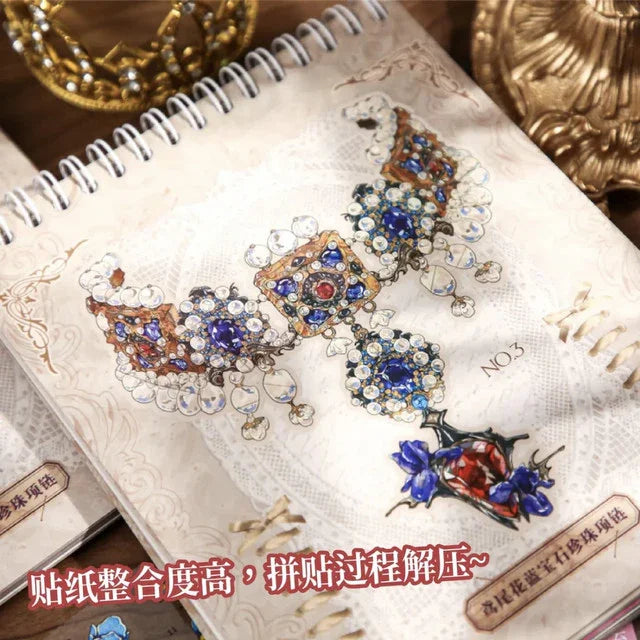 DIY mininature Scene Sticker Mr.Paper Ornament Puzzle Series Jewelry Puzzle Stickers - M 9