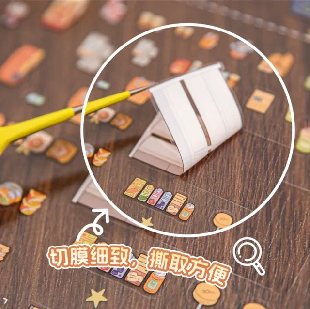 DIY mininature Scene Sticker Mr.Paper Kaleidoscope Vol. 4 Welcome to My Apartment - L 7