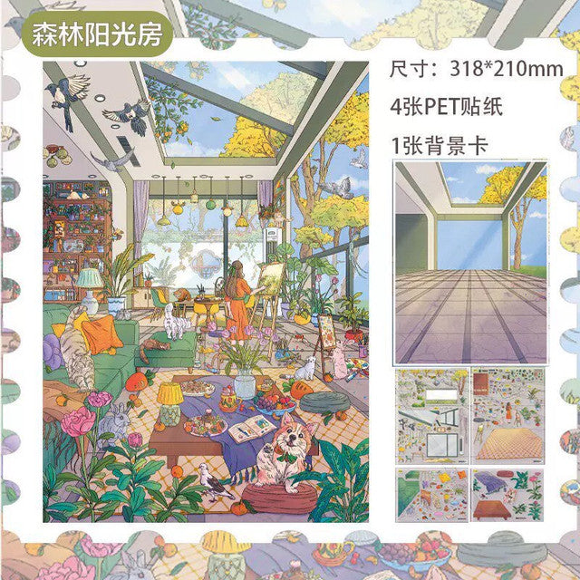 Vol. 5 Seaside Sunroom Forest Sunroom - L
