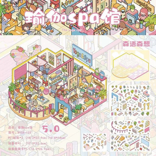Vol. 5 Meow Meow Fast Food Meow Meow Bakery New Chinese Tea House Star Bunny Photo Studio 1 Star Bunny Photo Studio 2 Yoga Spa Studio - M