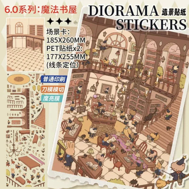 Vol. 6 Peach Blossom Paradise Jiangnan Water Town Magic Book House - L