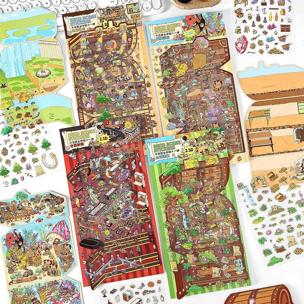 Boutique series Vol. 11 Castle Collection Hidden Valley Crab Treasure Box Underground Treasure - M - JoyJollyCrafts