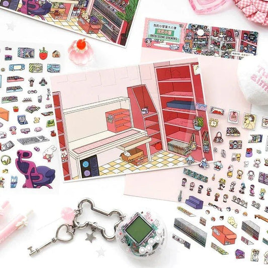 Cozy Room Series Vol. 18 Gaming Hut Dimension House Gothic Cottage Oriental Cottage - M - JoyJollyCrafts