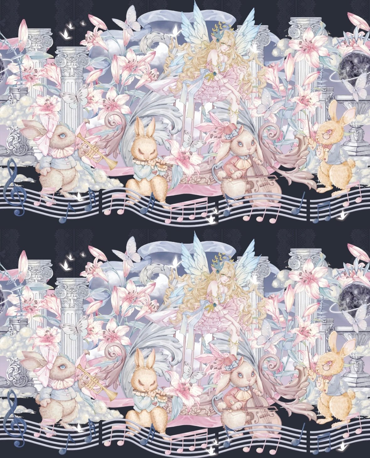 Vol. 18 Sleepless Flower Realm Rose Eden Cherry Blossom Waltz Lily Midsummer Night - L - JoyJollyCrafts