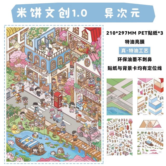 Vol. 2 Shampoo Town 2 Chill & Cozy Pretend Play Alternate Dimension - L - JoyJollyCrafts
