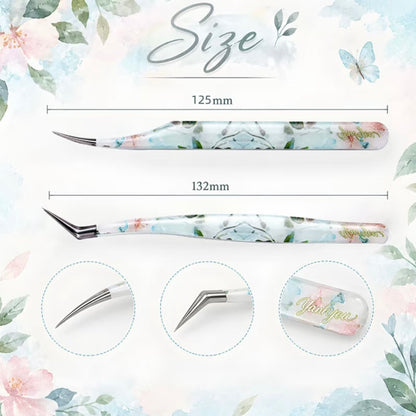 YanYou 1.0 Oil Painting Style Epoxy Tweezers Austin-Dolphin Forceps
