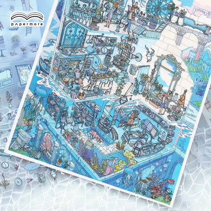 DIY miniature Scene Sticker Infeel.me Infeel.me Little Corner 15.0 After the Sinking / Above the Clouds - L 4