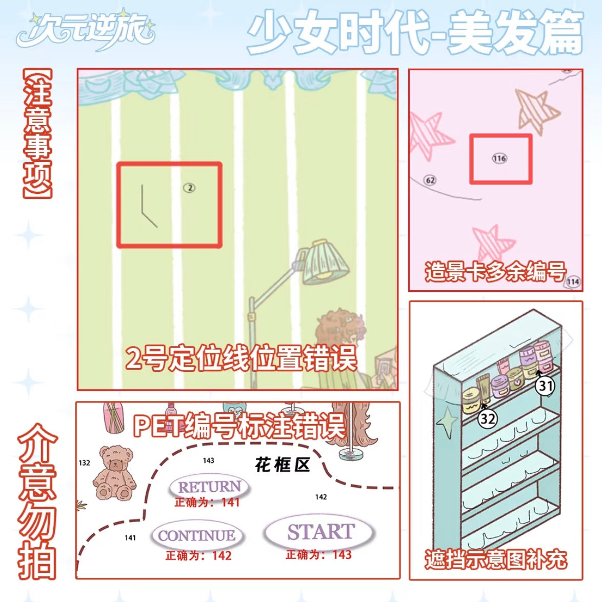 DIY miniature Scene Sticker CIYUAN CIYUAN 2.0 Girls' Generation Shopping / Healing / Hair Styling - L 2