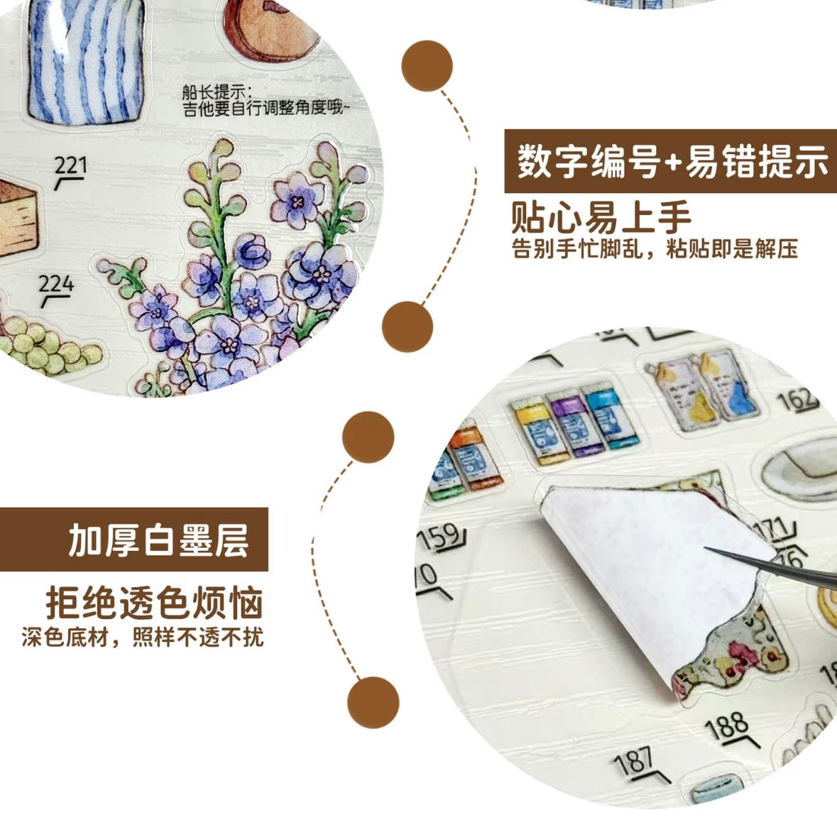 DIY miniature Scene Sticker XiaoChuanYao XiaoChuanYao Vol. 2 Garden Artist / Seven Secrets Hidden in the Fragrance of Flowers - L 9