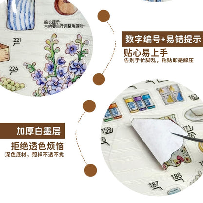 DIY miniature Scene Sticker XiaoChuanYao XiaoChuanYao Vol. 2 Garden Artist / Seven Secrets Hidden in the Fragrance of Flowers - L 9