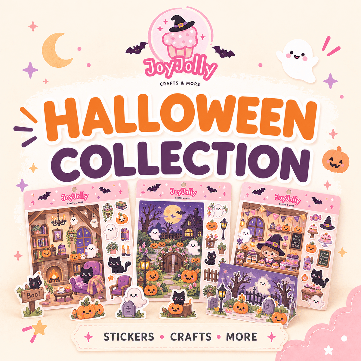 2026 Halloween Collection Scenestickers - Continuously updated - JoyJollyCrafts