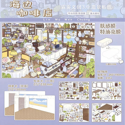 LinWu Vol. 3 Springtime Delights in Nature / Chongqing Hot Pot / Plant shop / Seaside Café - L
