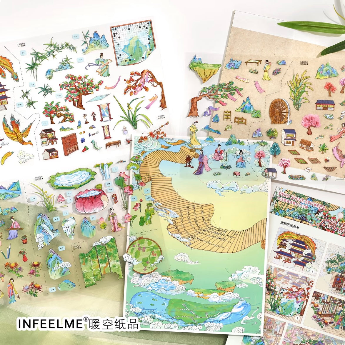 DIY miniature Scene Sticker Infeel.me Infeel.me Open Today 63.0 Yunque Sushou / Legacy of Mountains and Seas - L 6