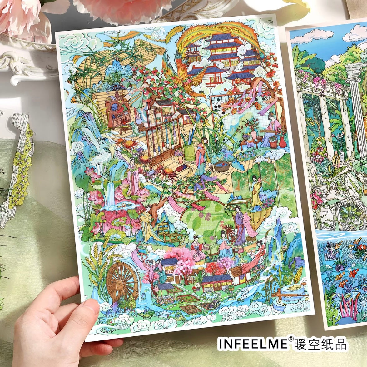 DIY miniature Scene Sticker Infeel.me Infeel.me Open Today 63.0 Yunque Sushou / Legacy of Mountains and Seas - L 8