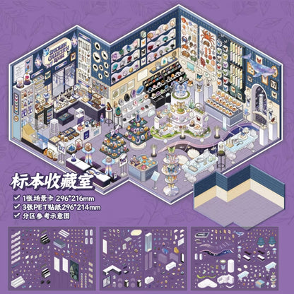 SIMNO Shop Series Vol. 7 Grass and Trees Leisure Hall Specimen Collection Room - L