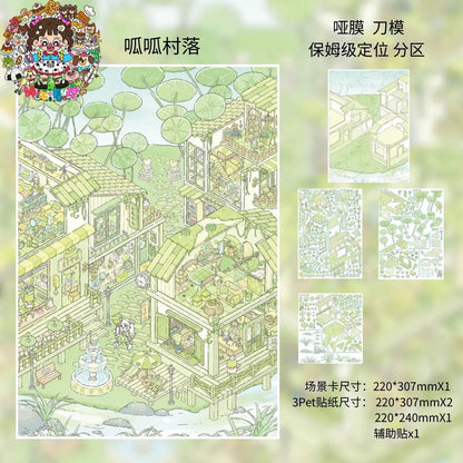 Shui Bu Zhao Vol. 8 Quack-Quack Village Sanhai Flower Bank Little Rabbit Street  Puppy Street - L