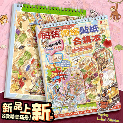 DIY miniature Scene Sticker ZIYI ZIYI Stocking Collection Full Set - L 1