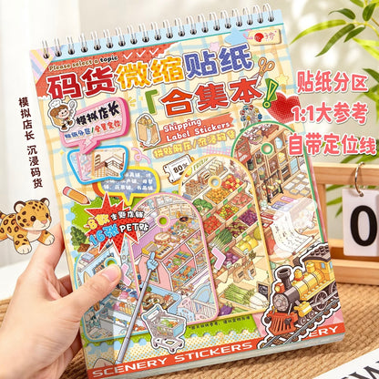 DIY miniature Scene Sticker ZIYI ZIYI Stocking Collection Full Set - L 2