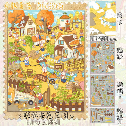 Vol. 5 AnTu Series Spring Creek AnTu Daily Life Sweet Summer AnTu Market Warm Autumn AnTu Manor AnTu Carpenter Workshop - L