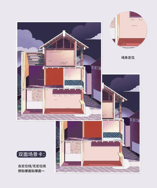 DIY mininature Scene Sticker AGuai Vol. 5 Witch’s Bakery - L 5