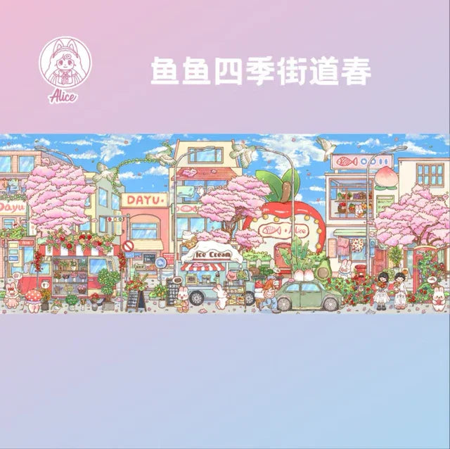 Vol. 15 Fish Street Four Seasons Fish Street – Spring Fish Street – Summer Fish Street – Autumn Fish Street – Winter - XL