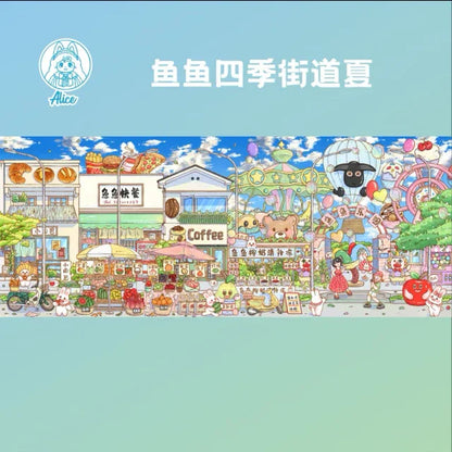 Vol. 15 Fish Street Four Seasons Fish Street – Spring Fish Street – Summer Fish Street – Autumn Fish Street – Winter - XL