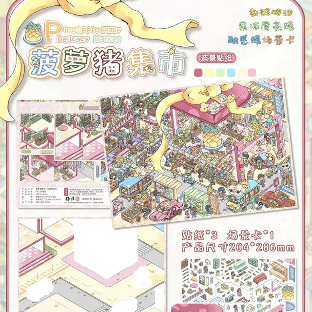 Vol. 9 Pineapple Pig Market Blooming Flowers, Old Dreams - L