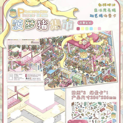 Vol. 9 Pineapple Pig Market Blooming Flowers, Old Dreams - L