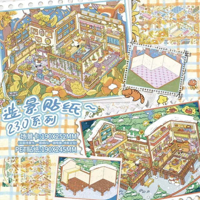Vol. 23 Winter Cabin + Autumn Cottage - L
