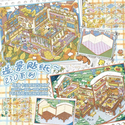 Vol. 23 Winter Cabin + Autumn Cottage - L