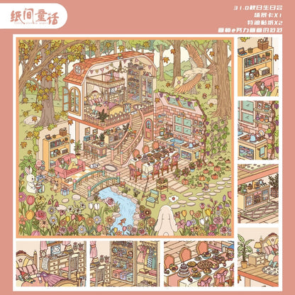 Vol. 31 Magic Cottage Autumn Birthday Party - L