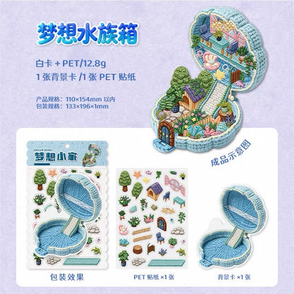 KETCHUP Girl Dream Home Dream Aquarium Dream Kitchen Dreamy Little Flower Box Dream Treehouse - M