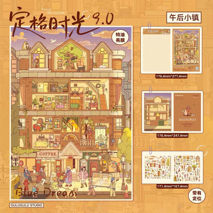 Vol. 9 Frozen Moments Series Blue Dream Secret Base Snowy Harvest Golden Time Afternoon Town - L
