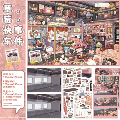 Vol. 12 Frog Family Home Otherworld Journey The Strawberry Express Incident Fox Popcorn Factory - L