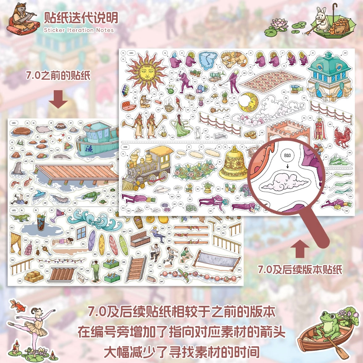 DIY miniature Scene Sticker Muddy Vol. 7 Green Shade Sanatorium Multidimensional Fantasy Realm - XL 7