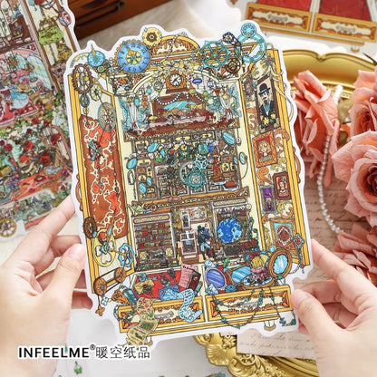 DIY miniature Scene Sticker Infeel.me Infeel.me Vol. 42 Regret Restoration Bureau The Vanished Ballroom - L 2