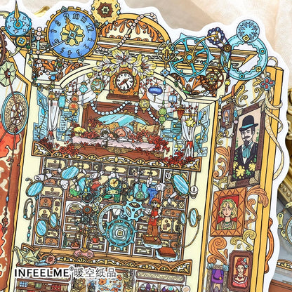 DIY miniature Scene Sticker Infeel.me Infeel.me Vol. 42 Regret Restoration Bureau The Vanished Ballroom - L 8