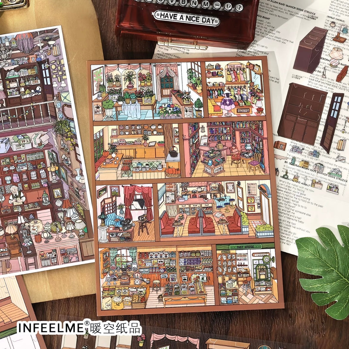 DIY miniature Scene Sticker Infeel.me Infeel.me Open Today 67.0 Ground-floor shops Lighting Store - L 2