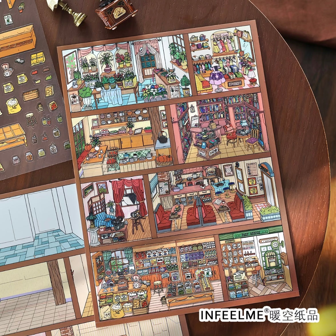 DIY miniature Scene Sticker Infeel.me Infeel.me Open Today 67.0 Ground-floor shops Lighting Store - L 4