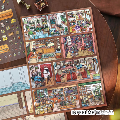 DIY miniature Scene Sticker Infeel.me Infeel.me Open Today 67.0 Ground-floor shops Lighting Store - L 4