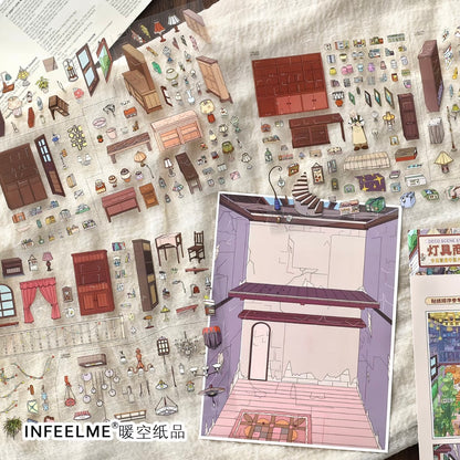 DIY miniature Scene Sticker Infeel.me Infeel.me Open Today 67.0 Ground-floor shops Lighting Store - L 6