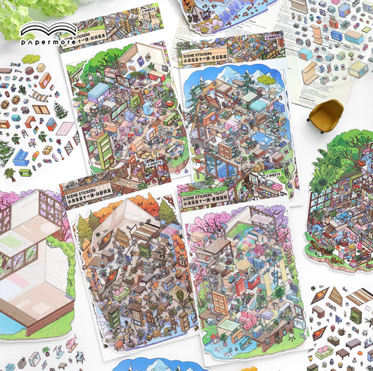 DIY mininature Scene Sticker Infeel.me Little Corner Vol. 11 - L 1