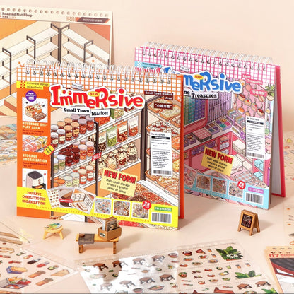 SIMNO Collection Book Vol.3 Vol. 4 Small City Market - M