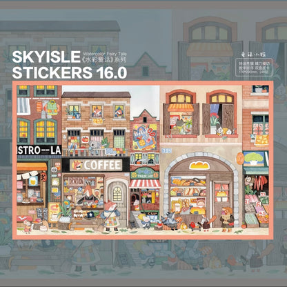 SKYISLE Vol. 16 Fairy Tale Town / Animal Apartment / Red Tea Cup House / Mayor Election - L