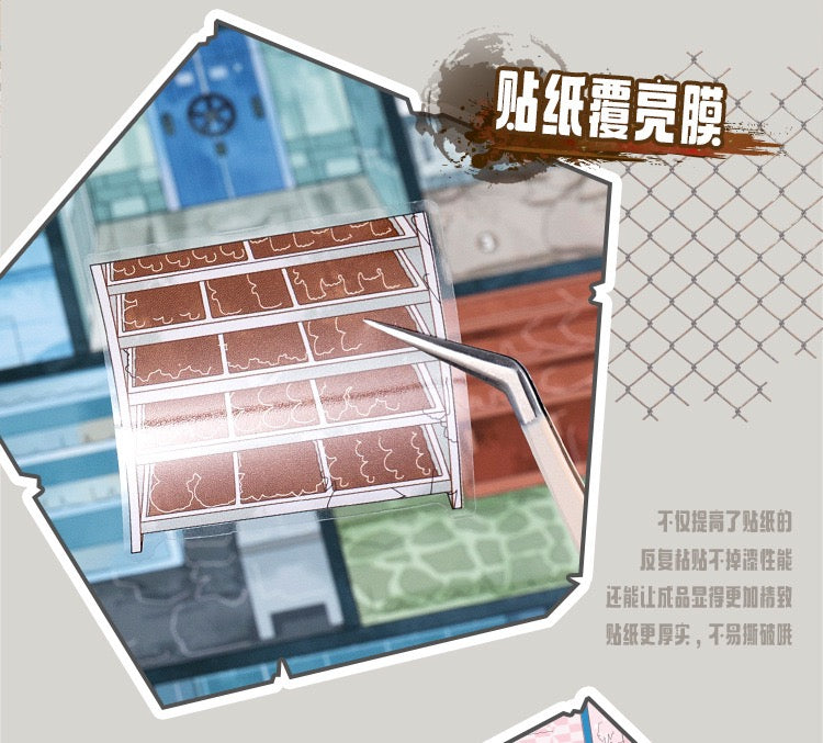 DIY miniature Scene Sticker JunBei JunBei Vol. 17 Compilation of Interior Layouts 3
