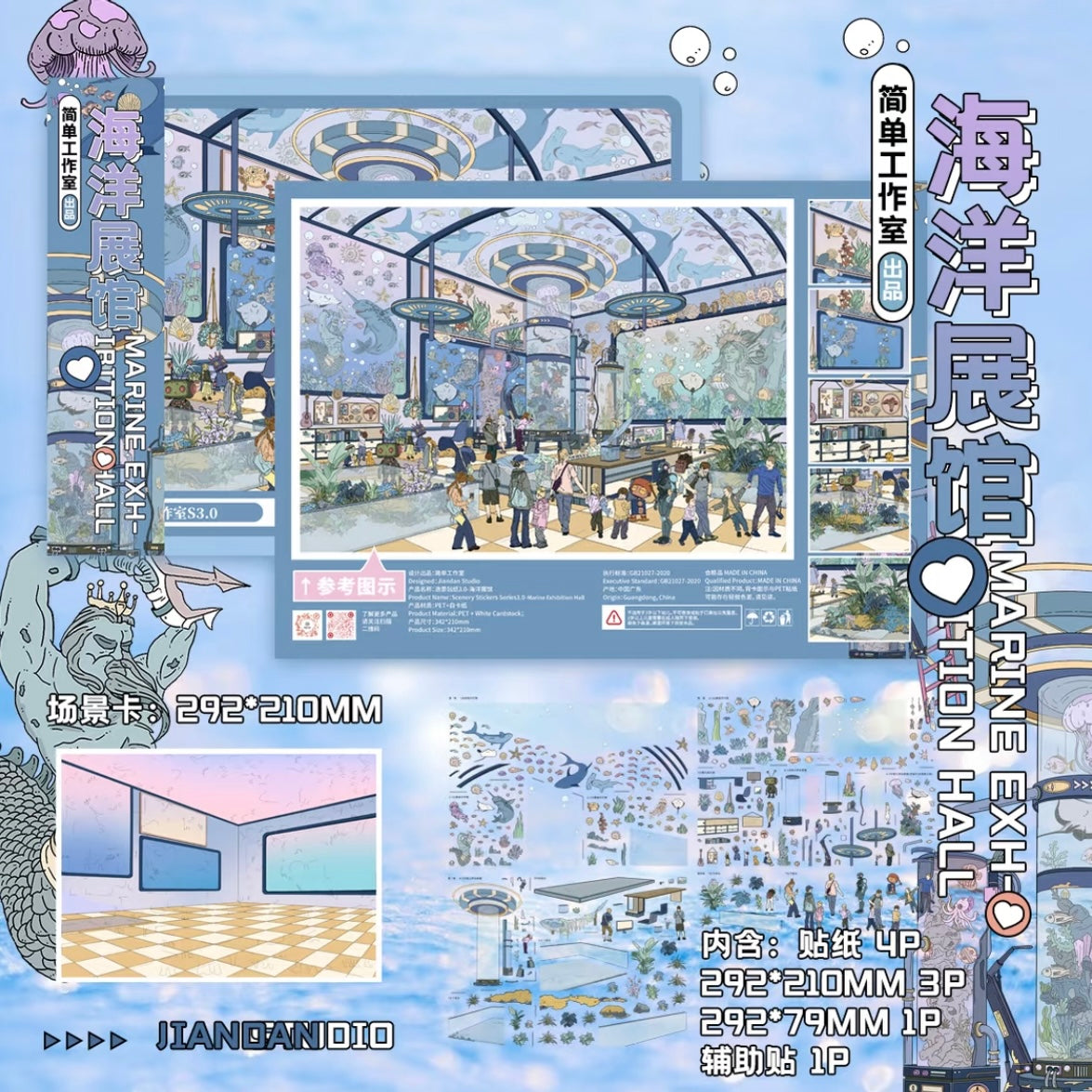Vol. 3 Villa Tales Ocean Pavilion European Town Street Time at the Street Corner - L