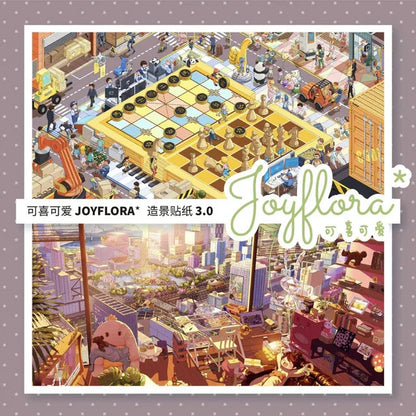 DIY mininature Scene Sticker Joyflora Vol. 3 Game of Strategy Anticipation - L 1
