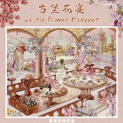 Vol. 34 Castle Flower Banquet Crepe Shop - L