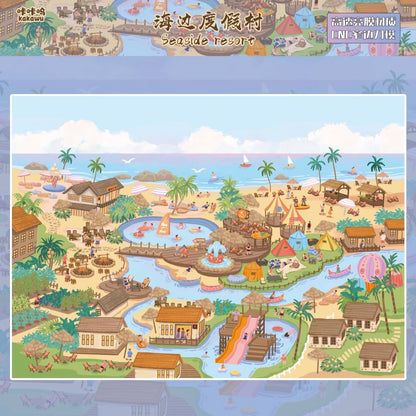 KaKaWu Vol. 39 My Travel Diary Autumn Harvest Countryside Seaside Resort Love in Progress Four Seasons Cottage - XL